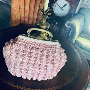 Vintage Pink Handbag - Carou